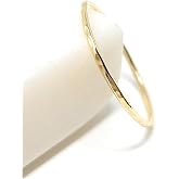 aubare Hammered 10k Solid Gold Stacking Ring - 1mm - Delicate Ring, Dainty, Hammered Finish