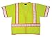 ML Kishigo 1242 Ultra-Cool Polyester Mesh Class 3 Surveyors Vest, Extra Large, Lime