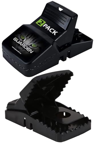 Photo 1 of Rat Traps Indoor (2 Pack) Catch Rats, Mice, and Voles Fast with These Simple to Bait, Safe to Set, Non Electric Rat Trap for Home, Yard, and Barn