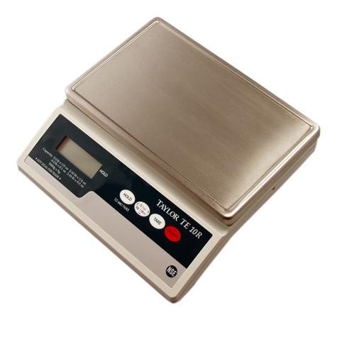 Taylor TE10R Digital 10 Pound Portion Scale with S/S Platform
