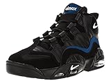 Nike Air Max Sensation Men Round Toe Synthetic Black Basketball Shoe