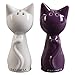 Sailor Moon Ceramic Salt and Pepper Shakers - Luna and Artemis Set For Your Kitchen