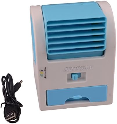 MarketBoss Handheld USB Portable Summer Bladeless Fan Air Conditioning Conditioner Water Cool Cooler For Outdoor Desktop