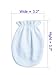 Songbai Newborn Baby Gloves,Scratch Mittens Cotton(one size, 6 Pairs/assorted)
