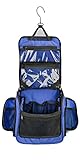 Neatpack Medium Size Hanging Nylon Toiletry Bag & Organizer with Detachable TSA Compliant Zipper Pocket and Swivel Style Hook