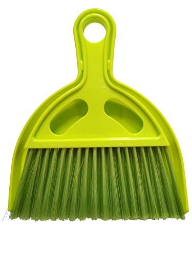 Xifando Three-Section Telescopic Aluminum Alloy Rod Long-Handled Broom&Mop, Mini Broom with Dustpan Set