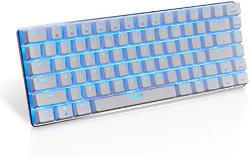 Ajazz Geek Ajazz AK33 Platinum Mechanical Gaming Keyboard 【Blue & White Light Version】【Black Switch】Ajazz Geek Ajazz AK33 Platinum Mechanical Gaming illuminated Keyboard 82 keys