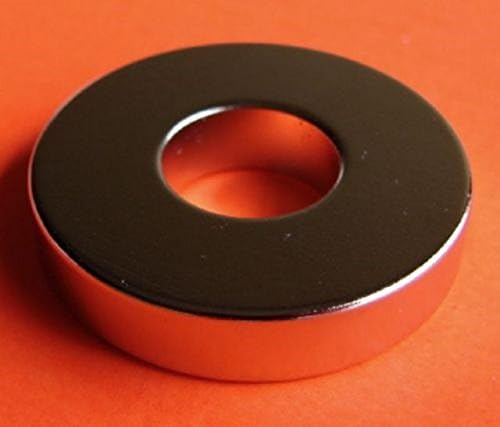 1 pc Super Strong 1.26 OD x 1/2 ID x 1/4 inch Rare Earth Neodymium Ring Magnet Grade N42