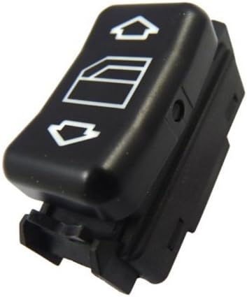 HQRP Power Window Switch for Mercedes Benz 1248204610KZ / 124 820 461 0KZ / 124 820 4610 KZ replacement plus HQRP UV Meter