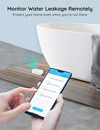 Govee WiFi Water Sensor 3 Pack, 100dB Adjustable Alarm and App Alerts, Leak and Drip Alert with Email, Detector for Home… - Image 2