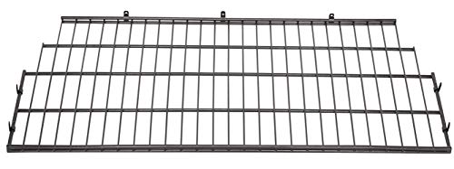 Suncast Storage Shelving for Sheds, Garage, Indoors, and Outdoors - One Shelf to Hold 30 lbs. of Garden Supplies, Tools, Toys, Outdoor Accessories, Compatible Sheds BMS1250 and BMS2000 - Black