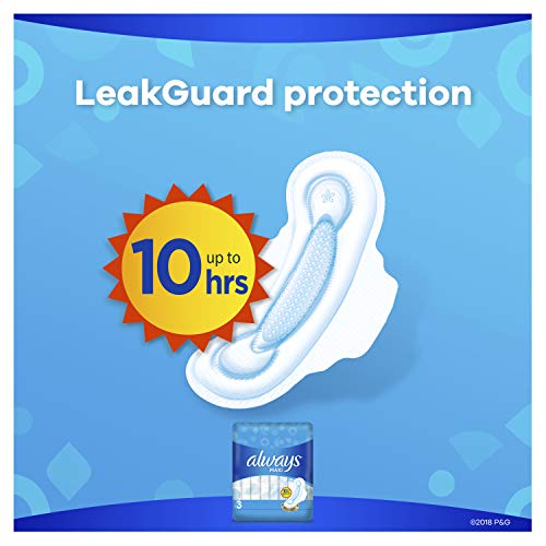 Always Maxi Feminine Pads with Wings for Women, Size 3, Extra Long Super Absorbency, Unscented, 33 C - //coolthings.us