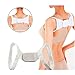 Adjustable Therapy Body Shoulder Posture Corrector Brace Belt Band Help Align Poor Rounded Shoulders Correction Straighten Upper Back Slouching Corrective Treatment for Neck & Thoracic Pain Relief