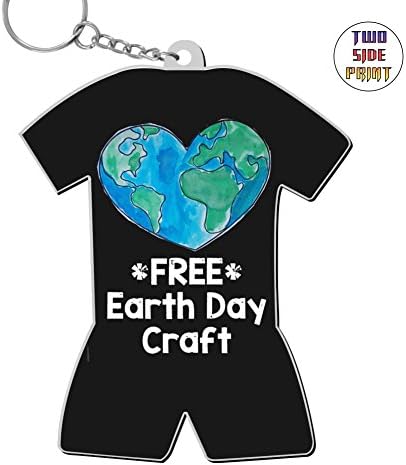 Creative Unique Free Earth Day Key Ring Key Chain