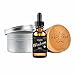Wisdom Beard Oil with Horsehair Beard Oil Brush Set | Natural, Woodsy Scent