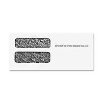 TOPS Double Window Tax Form Envelopes for 1099 Misc./R Forms, 9 x 5 5/8 Inches, 24-Pack (2222)