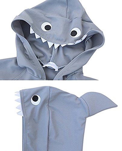 Baby Boy Girl Rash Guard Long Sleeve Swimming Costume Sun Protection Swimsuit - Image 5