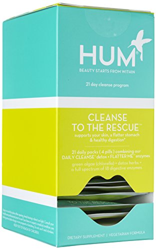 HUM Nutrition - Cleanse to the Rescue - 21-Day Detox Support, 21 Packets