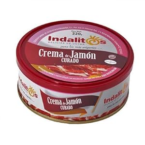 INDALITOS – Verpakking van 5 blikken gepekelde ham room 250 gr