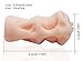 Realistic Pocket Pussy, PALOQUETH 3D Male Masturbator TPR Pocket Stroker Sex Toys for Men Masturbation
