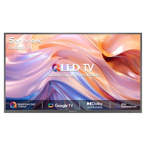 SYLVOX Outdoor QLED 4K UHD Smart TV