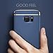 Hard Case For Samsung Galaxy S7 Edge 3 in 1 Anti-Scratch Shockproof Electroplate Cover Snap on Protective Case by Sophili - Blue