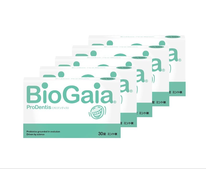 バイオガイア ロイテリ菌 タブレット プロデンティス ミント 5箱 プロバイオティクス 乳酸菌 サプリ 菌活商品画像