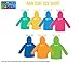Stephen Joseph Kids Little Boys' Monkey Rain Coat, Firetruck, 4T