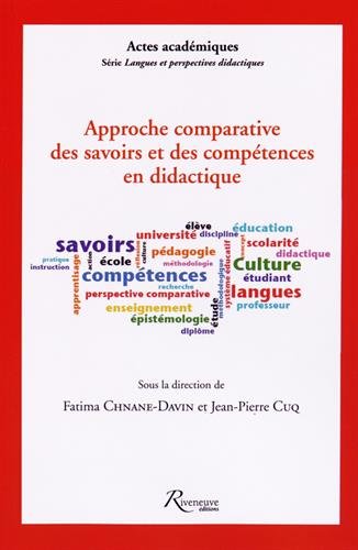 Approche comparative des savoirs et des compétences en didactique