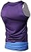 PIZOFF Unisex Sleveless Cartoon Print Work Out Muscle Tank Top Y1783-03-L