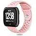 Hagibis Compatible Fitbit Versa Bands Sport Silicone Replacement Breathable Strap Bands New Fitbit Versa Smart Fitness Watch