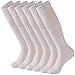 Calbom Colored Tube Socks, Unisex Knee High Football Soccer Volleyball Baseball Cheerleading Team Socks 2/6/10Pairs