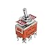 Uxcell a12110900ux0297 Toggle Switch, DPDT On/On 2 Position Latching, AC 250V, 15 Amp