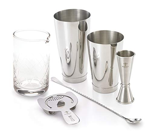 Barfly Essential Deluxe Cocktail-Set aus Edelstahl