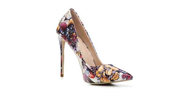 Zapatos de tacón fino para mujer, punta puntiaguda, zapatos de tacón fino,  zapatos de tacón alto, zapatos de baile de graduación para bodas y fiestas  : Ropa, Zapatos y Joyería - Amazon.com