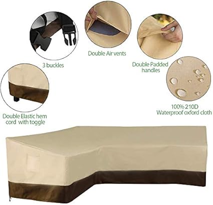 Piezas para coche Cubierta Protectora Para En Forma De L Sofá De La