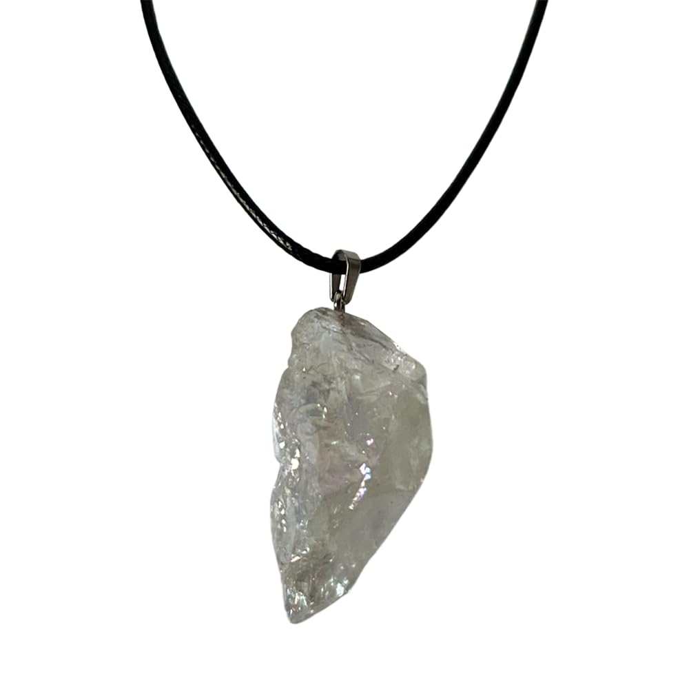 VIE Electroplated Quartz Pendant (Clear)