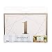 Darice 30021647 David Tutera Modern Geometric Table# Cards with Gold Foil Table# Cards