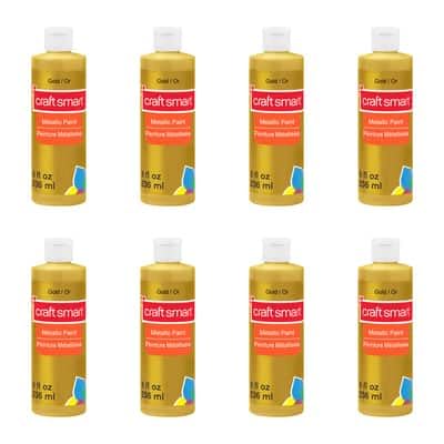 Craft Smart 8 Pack: 8oz. Acrylic Paint