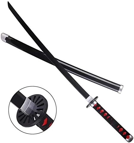 Amazon Mannico 鬼滅の刃 竈門炭治郎 刀 炭治郎 日輪刀 かまど たんじろう にちりんとう コスプレ かたな きめつのやいば Abs 日本刀 模造刀 木刀 鬼殺隊 柱 きめつのやいば刀 丸形鞘 木製 鬼滅の刃刀 剣 模擬刀 武器 グッズ コレクション 竈門炭治郎刀 A番