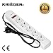 KRIËGER Electric German-Spanish Surge Protector Model KRE5 250 Joules 220V, 5 outlets