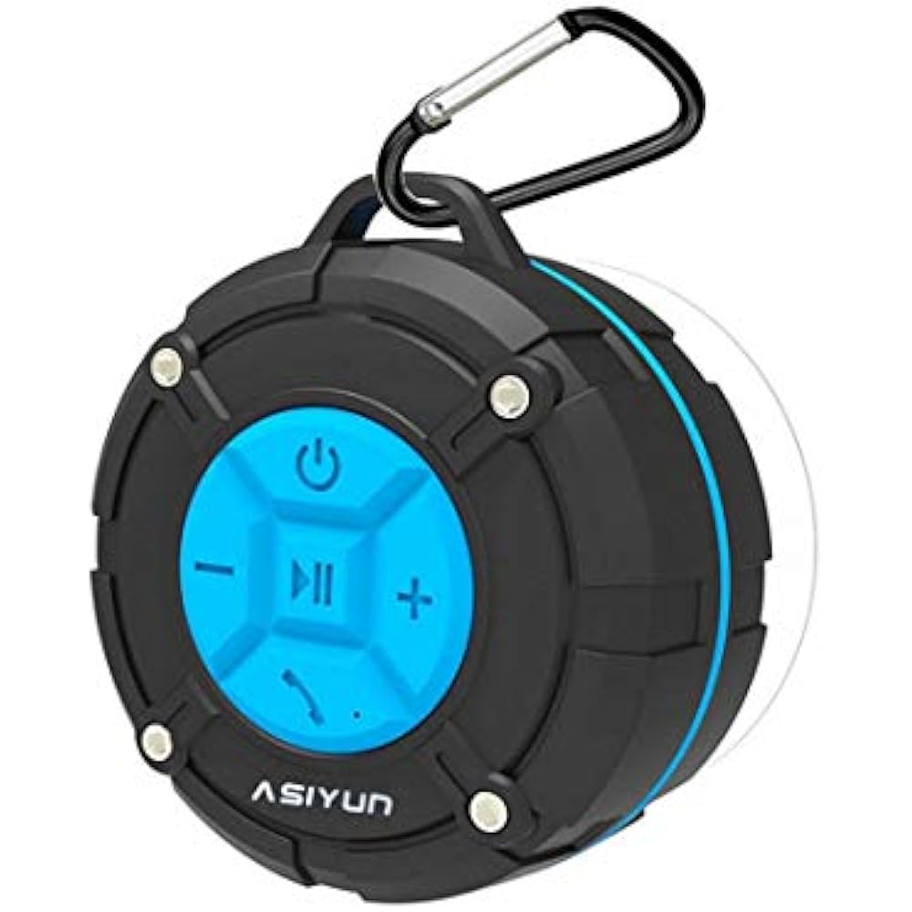 Shower Speaker, Waterproof With 4H Playtime, Loud HD Sound, Portable