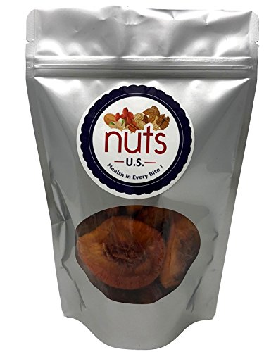 NUTS U.S. - Dried Fancy Peaches, No Added Sugar, Natural!!! (2 LBS)