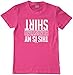 Threadrock Big Girls' This Is My Handstand Shirt Youth T-Shirt M Fuchsia