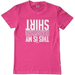 Threadrock Big Girls’ This is My Handstand Shirt Youth T-Shirt