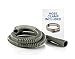 6ft Heavy-Duty Washing Machine Drain Hose With Clamp - Industrial Grade Polypropylene Discharge Hose for Washing Machines - Fits Up To 1-1/4 Inch Drain Outlets primary