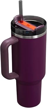 STANLEY Quencher H2.0 Flowstate Tumbler 1.2L Plum - 11H Cold, 48H Ice view 2