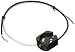 Leviton 396 Fluorescent Lampholder Starter Base with Two 9-Inch Leads, Free Ends Stripped 3/4-Inch primary