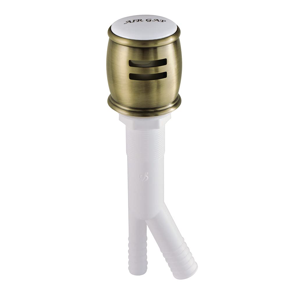 Photo 1 of Kingston Brass K511AB Heritage Dishwasher Air Gap, Antique Brass