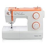 EverSewn Maker 200 - Mechanical Sewing Machine - Professional Grade: 23 Stitches, Stitch Width + Buttonhole - Great for Heavy Sewers